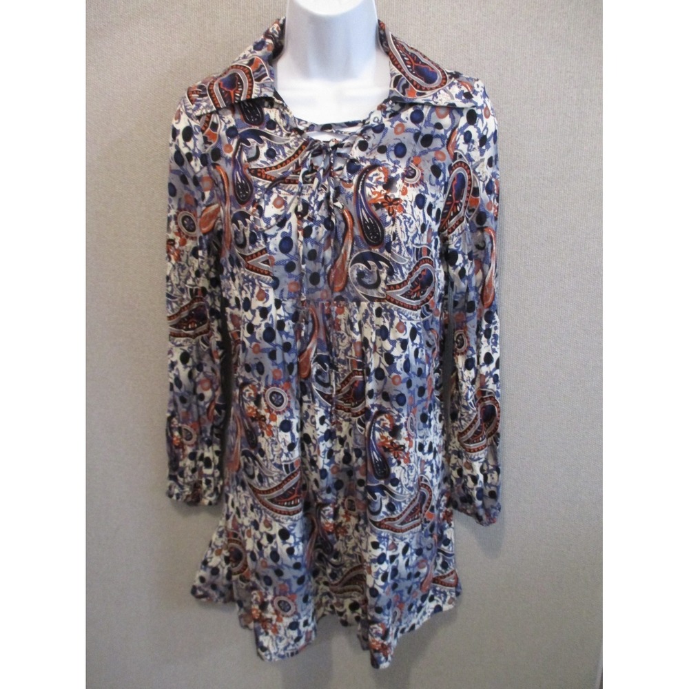 Fashion Union Long Sleeve Short Dress Size XS 4 Lace Neck
